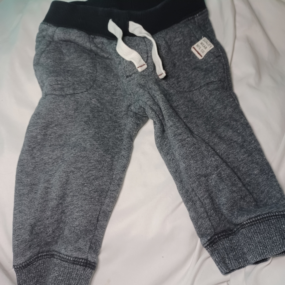 Navy Blue Sweatpants size 9M - Picture 4 of 7